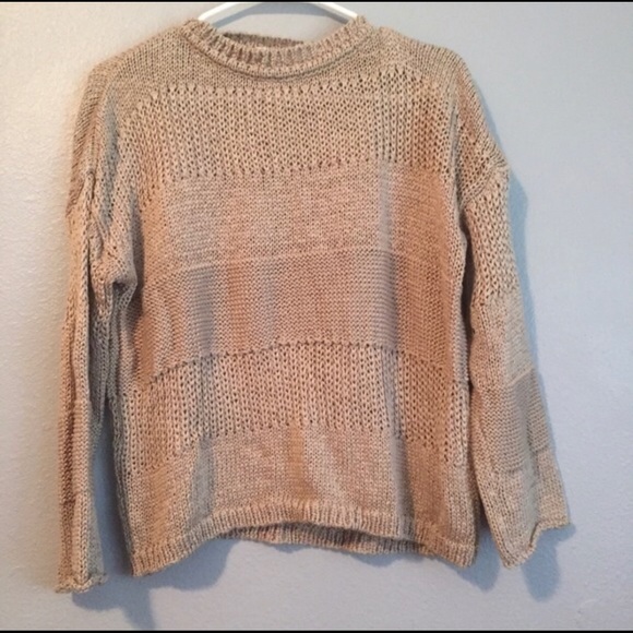 Brandy Melville tan sweater - Picture 2 of 3